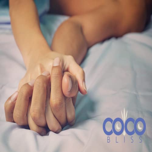 Coco Bliss Natural Coconut Oil Lubricant, Intimate Moisturizer, Lube for Him and Her, Personal Massage Oil, Silky Smooth Moisturizer with Vanilla Extract and Almond Oil, 4 Fl Oz